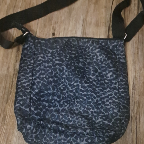 Baggallini Black and Gray Patterned Crossbody Bag - Picture 2 of 4